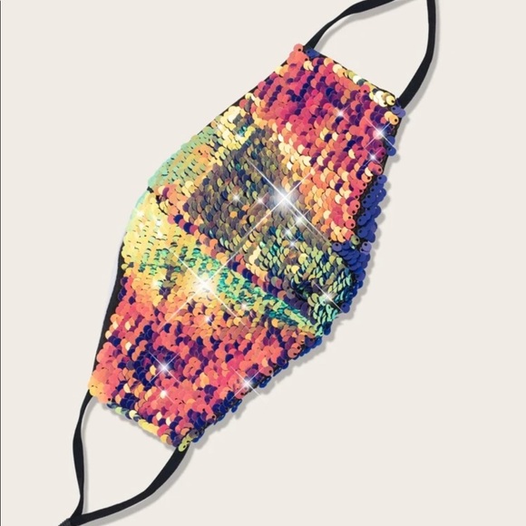Reversible Sequins Fashion Mask - Picture 1 of 7